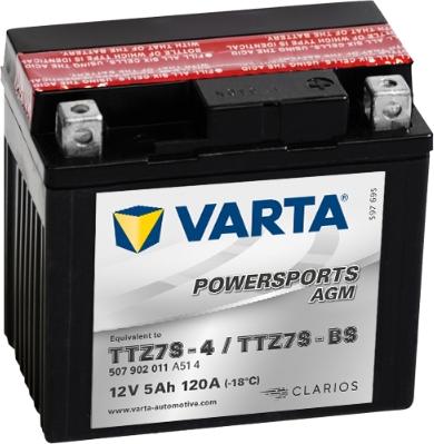 Varta 507902011A514 - Batterie de démarrage cwaw.fr