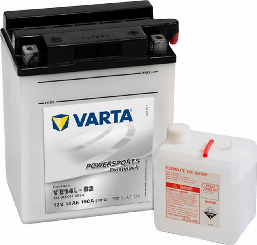 Varta 514 013 014 - Batterie de démarrage cwaw.fr