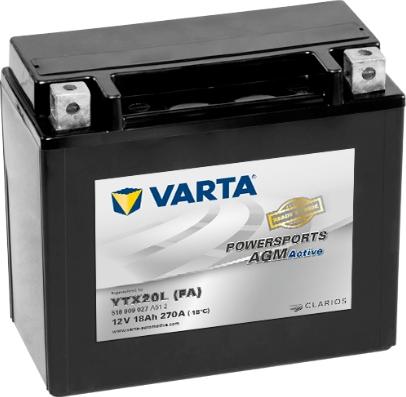 Varta 518909027A512 - Batterie de démarrage cwaw.fr