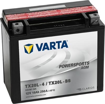 Varta 518901025I314 - Batterie de démarrage cwaw.fr