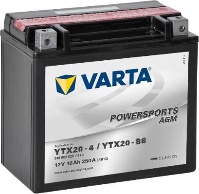 Varta 518902026A514 - Batterie de démarrage cwaw.fr