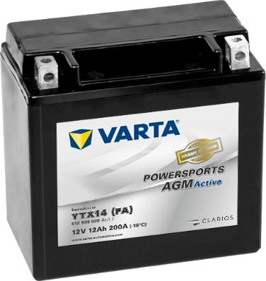 Varta 512909020A512 - Batterie de démarrage cwaw.fr