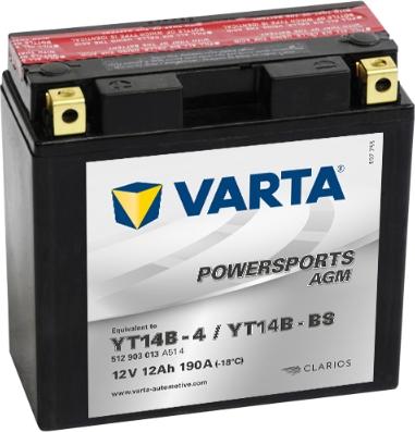 Varta 512903013A514 - Batterie de démarrage cwaw.fr