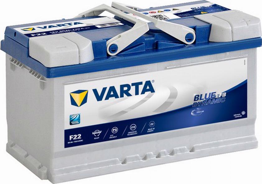 Varta 580500073 - Batterie de démarrage cwaw.fr