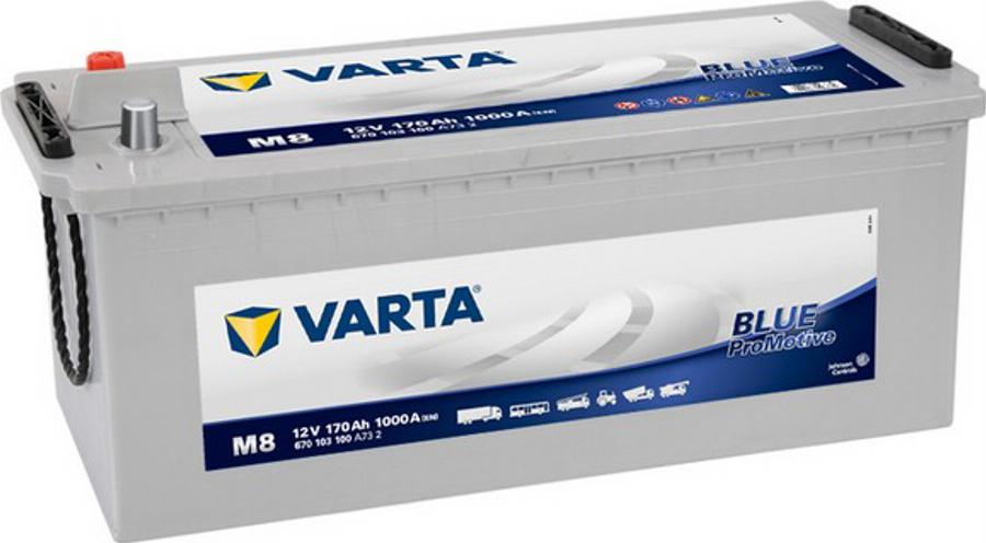 Varta 670103100 - Batterie de démarrage cwaw.fr