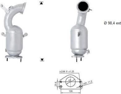 VEGAZ ALK-968 - Catalyseur cwaw.fr