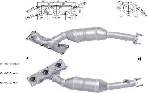 VEGAZ BK-842 - Catalyseur cwaw.fr