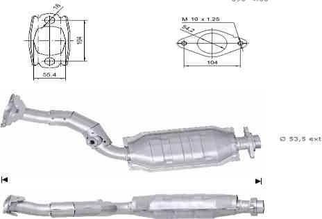 VEGAZ DK-962 - Catalyseur cwaw.fr