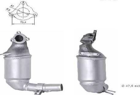 VEGAZ FTK-837 - Catalyseur cwaw.fr