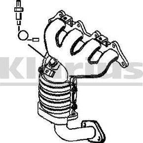 VEGAZ HUK-958 - Catalyseur cwaw.fr