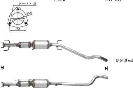 VEGAZ OK-324SIC - Filtre à particules / à suie, échappement cwaw.fr