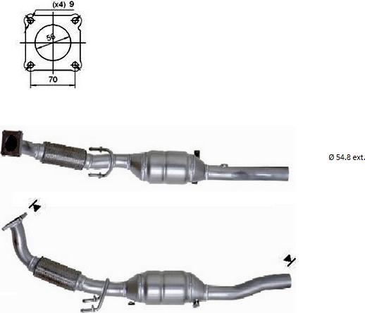 VEGAZ VK-882 - Catalyseur cwaw.fr