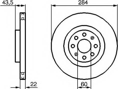 VEMA 98608 - Disque de frein cwaw.fr