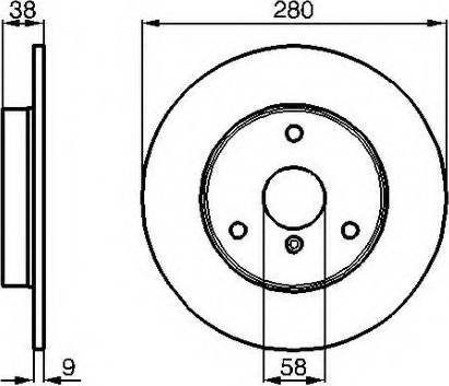 VEMA 98083 - Coussinet de palier, stabilisateur cwaw.fr