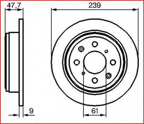 VEMA 98743 - Disque de frein cwaw.fr