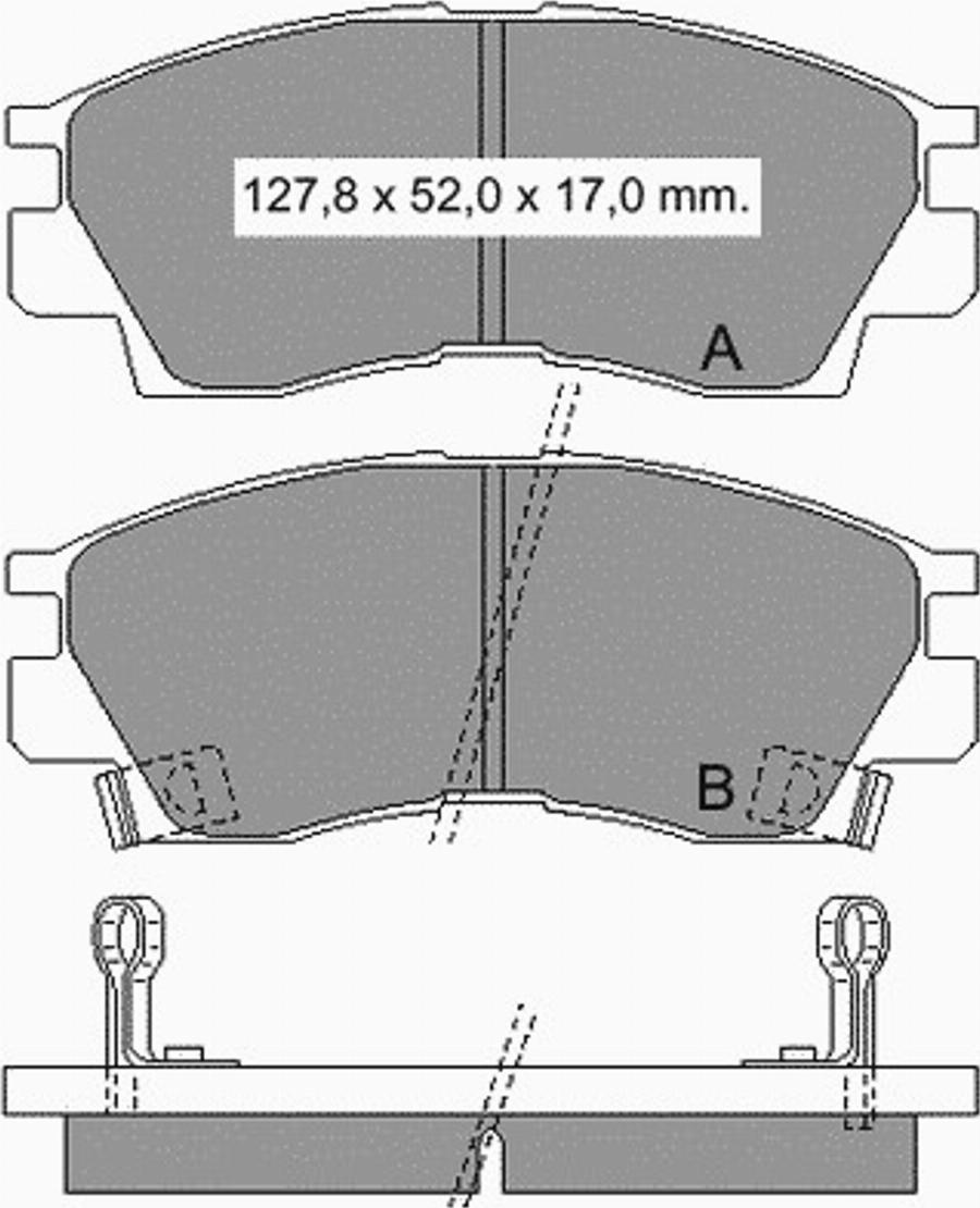 VEMA 834930 - Kit de plaquettes de frein, frein à disque cwaw.fr