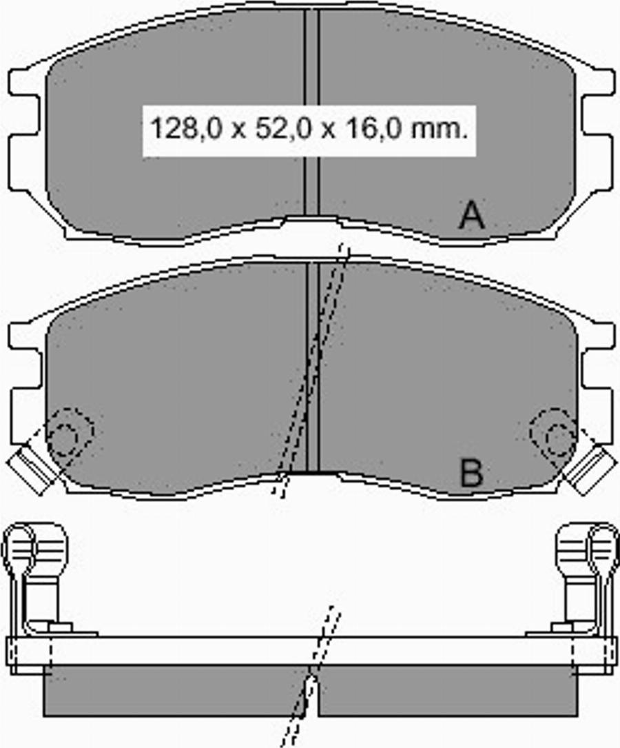 VEMA 834920 - Kit de plaquettes de frein, frein à disque cwaw.fr