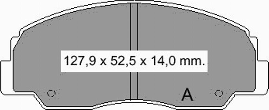 VEMA 834440 - Kit de plaquettes de frein, frein à disque cwaw.fr