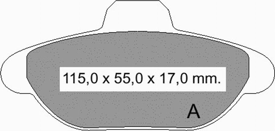 VEMA 834460 - Kit de plaquettes de frein, frein à disque cwaw.fr