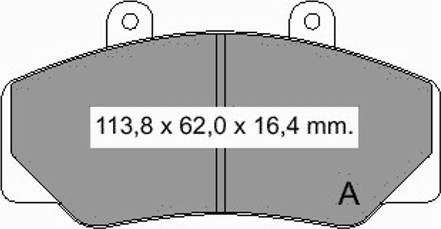 VEMA 834170 - Kit de plaquettes de frein, frein à disque cwaw.fr