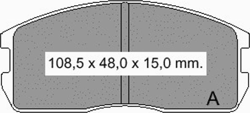 VEMA 834860 - Kit de plaquettes de frein, frein à disque cwaw.fr