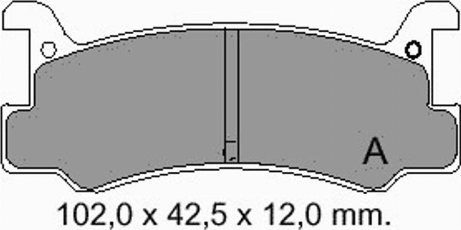 VEMA 834780 - Kit de plaquettes de frein, frein à disque cwaw.fr