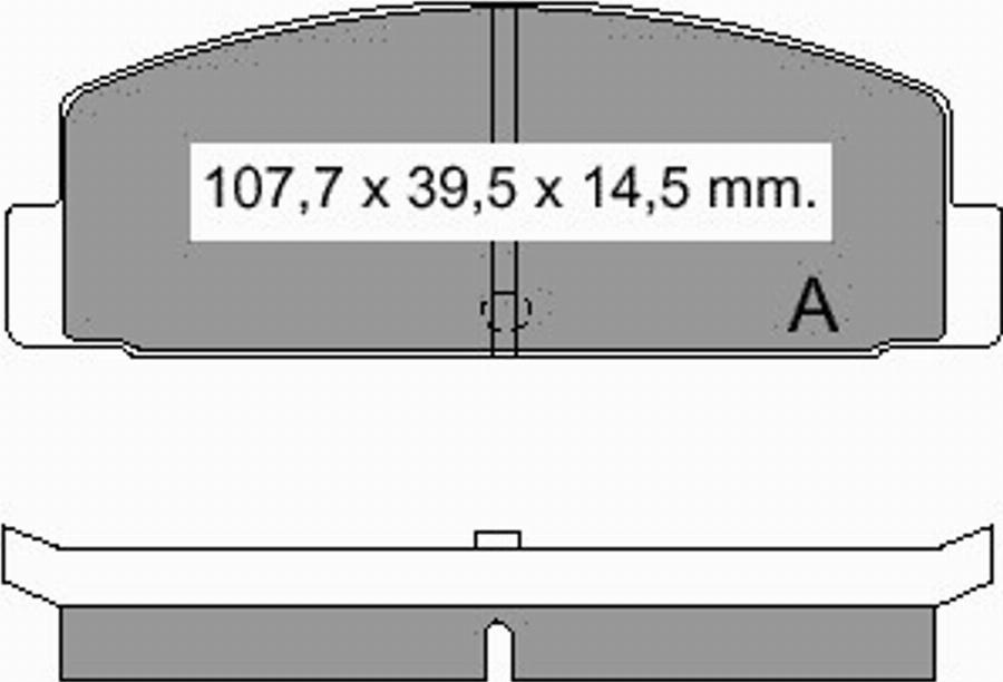 VEMA 835930 - Kit de plaquettes de frein, frein à disque cwaw.fr