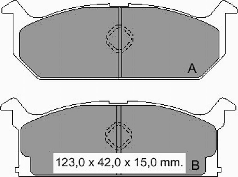 VEMA 835620 - Kit de plaquettes de frein, frein à disque cwaw.fr