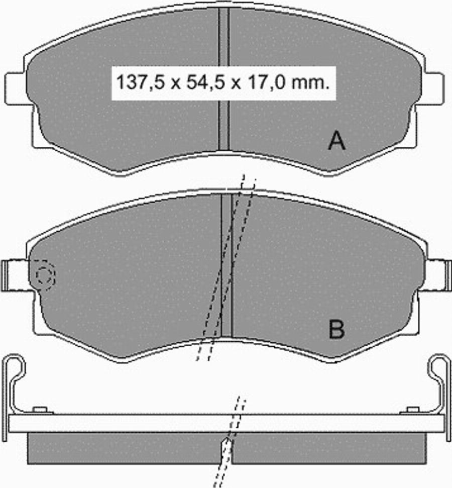 VEMA 835010 - Kit de plaquettes de frein, frein à disque cwaw.fr