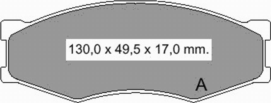 VEMA 835141 - Kit de plaquettes de frein, frein à disque cwaw.fr