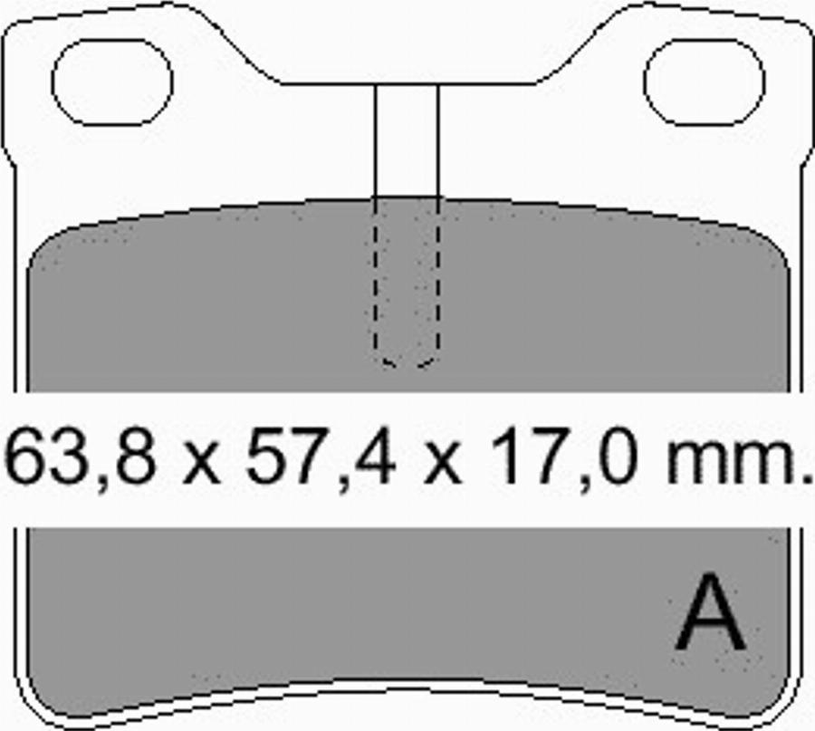 VEMA 835390 - Kit de plaquettes de frein, frein à disque cwaw.fr