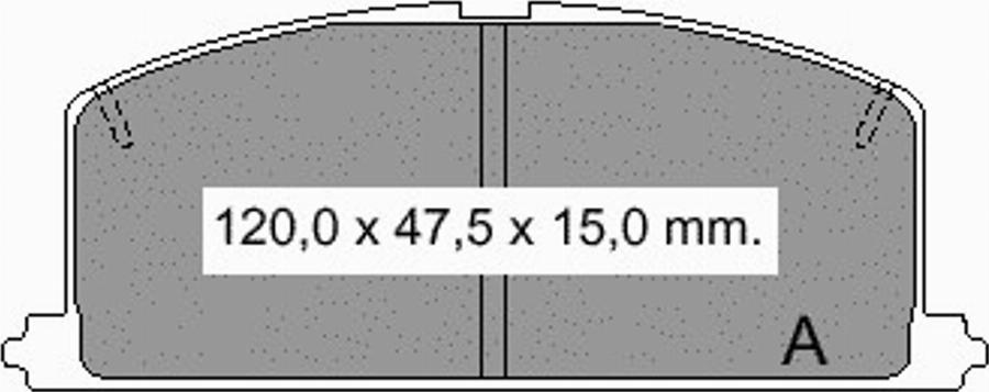 VEMA 835750 - Kit de plaquettes de frein, frein à disque cwaw.fr