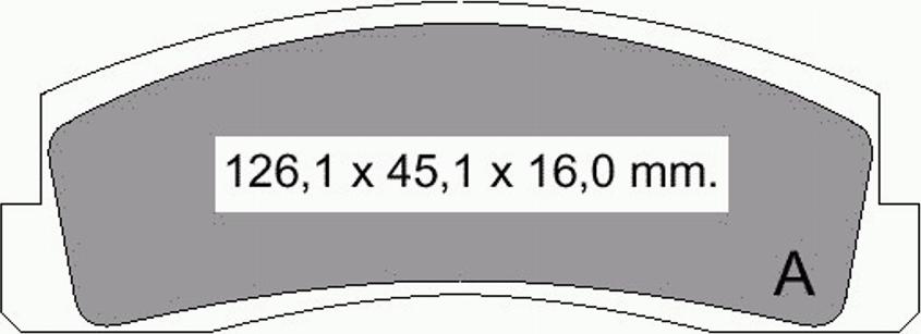 VEMA 831960 - Kit de plaquettes de frein, frein à disque cwaw.fr