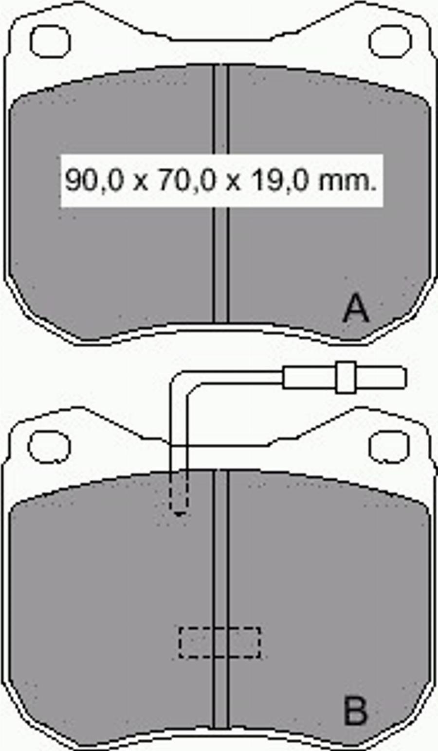 VEMA 831451 - Kit de plaquettes de frein, frein à disque cwaw.fr