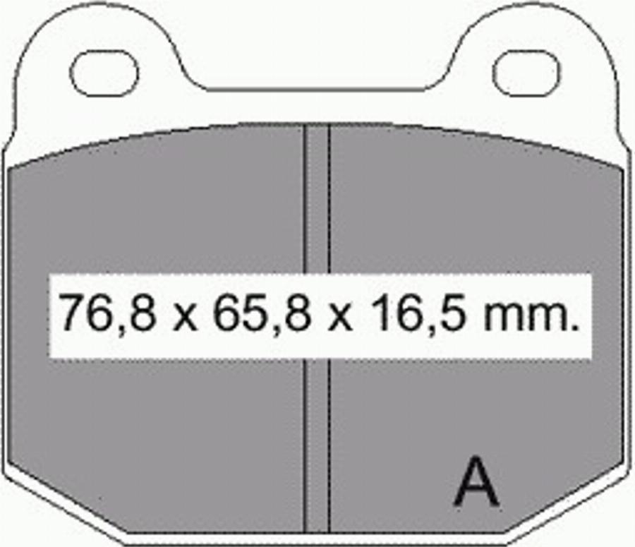 VEMA 831180 - Kit de plaquettes de frein, frein à disque cwaw.fr