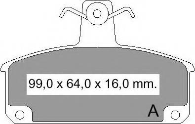 VEMA 831890 - Kit de plaquettes de frein, frein à disque cwaw.fr