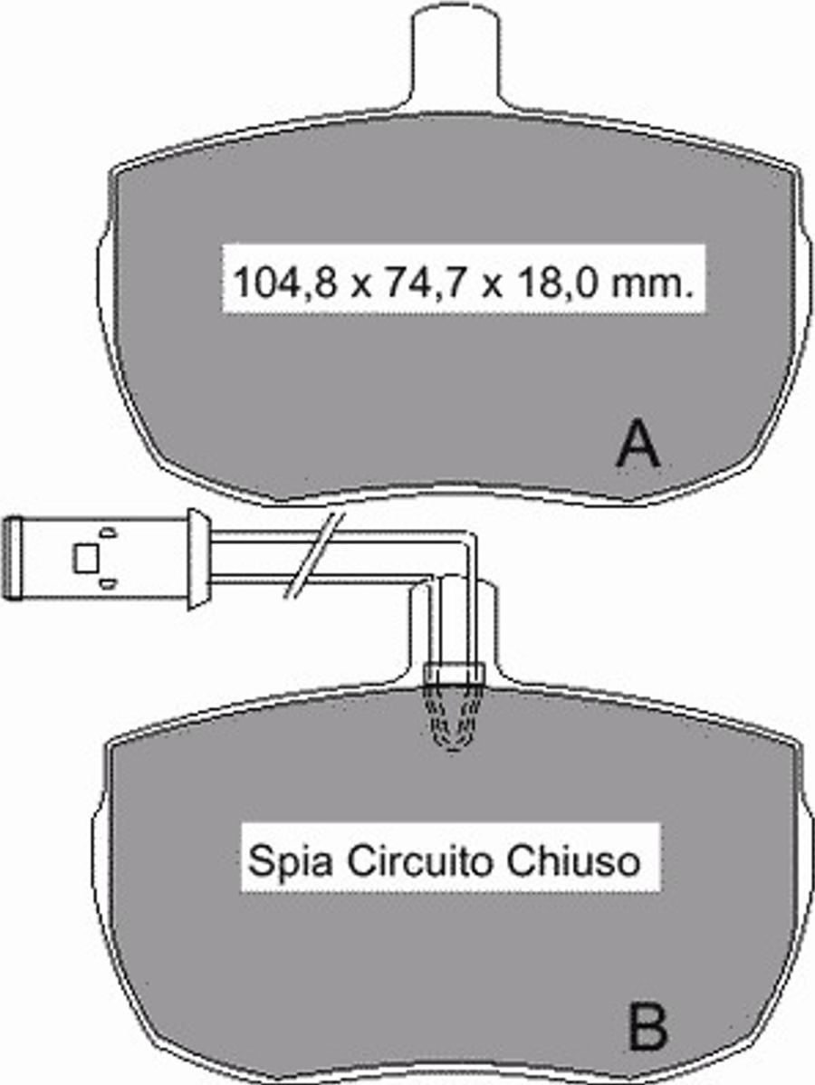 VEMA 831340 - Kit de plaquettes de frein, frein à disque cwaw.fr