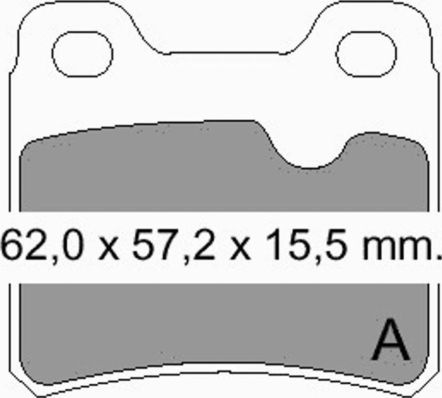 VEMA 833960 - Kit de plaquettes de frein, frein à disque cwaw.fr