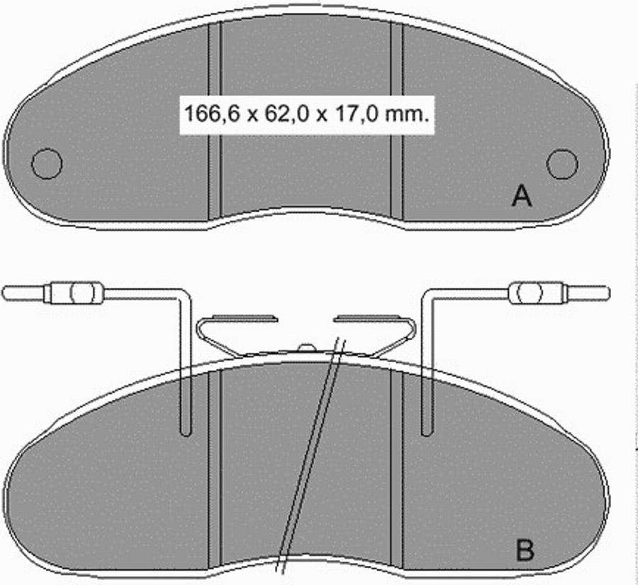 VEMA 832970 - Kit de plaquettes de frein, frein à disque cwaw.fr