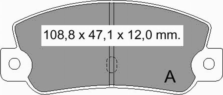 VEMA 832550 - Kit de plaquettes de frein, frein à disque cwaw.fr