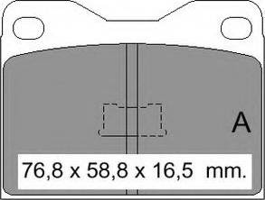 VEMA 832803 - Kit de plaquettes de frein, frein à disque cwaw.fr