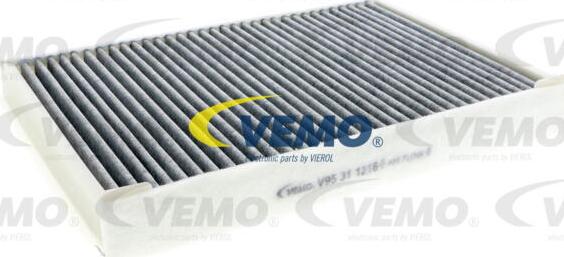 Vemo V95-31-1216 - Filtre, air de l'habitacle cwaw.fr