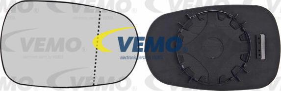 Vemo V46-69-0001 - Verre de rétroviseur, rétroviseur extérieur cwaw.fr