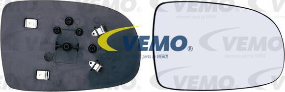 Vemo V40-69-0016 - Verre de rétroviseur, rétroviseur extérieur cwaw.fr