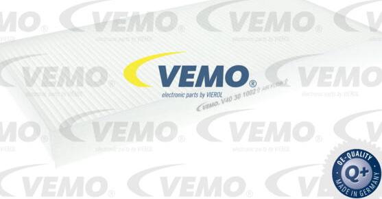 Vemo V40-30-1002 - Filtre, air de l'habitacle cwaw.fr