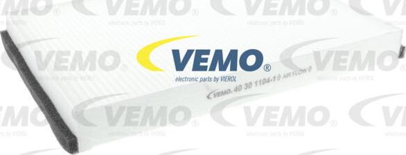 Vemo V40-30-1104-1 - Filtre, air de l'habitacle cwaw.fr