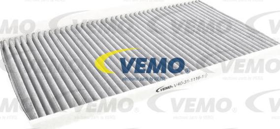 Vemo V40-31-1116-1 - Filtre, air de l'habitacle cwaw.fr