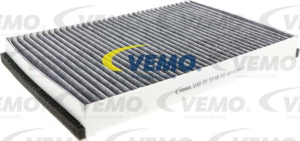 Vemo V40-31-1118-1 - Filtre, air de l'habitacle cwaw.fr