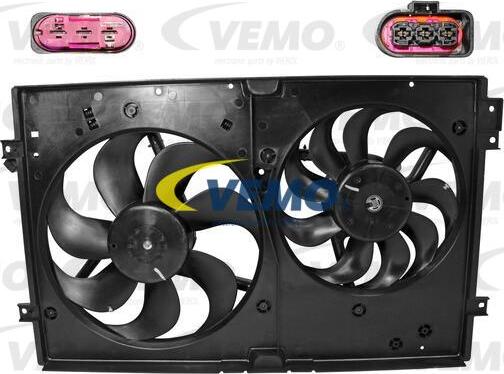 Vemo V15-01-1865 - Ventilateur, refroidissement du moteur cwaw.fr