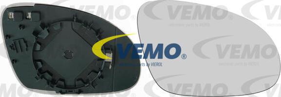 Vemo V10-69-0005 - Verre de rétroviseur, rétroviseur extérieur cwaw.fr